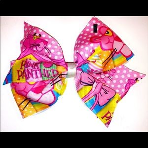 Large Pink Panther Bow ✨FREE SHIPPING ON 5+ BOWS✨